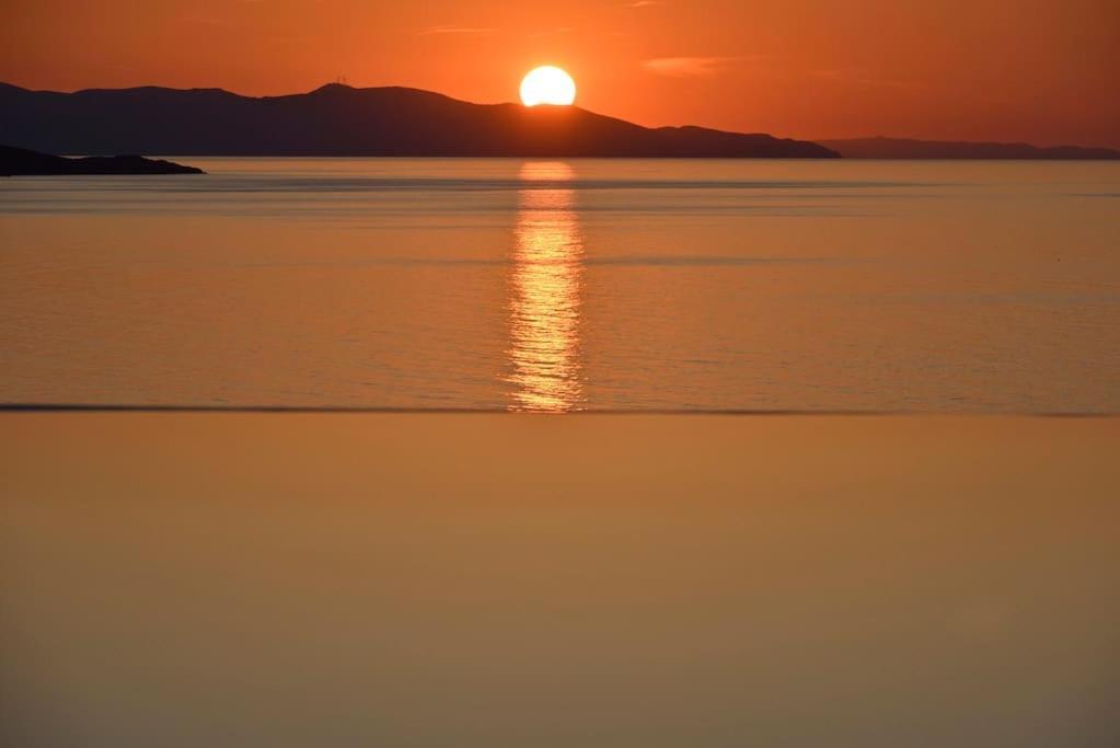 Mykonos Sea View Luxury Villa By Calypso Sunset Villas Mykonos Town Esterno foto