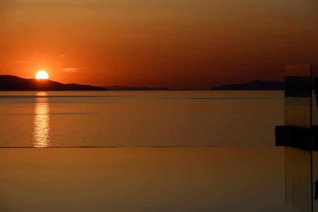 Mykonos Sea View Luxury Villa By Calypso Sunset Villas Mykonos Town Esterno foto